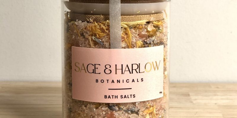 Sage and Harlow Botanicals | Handcrafted Bath Salts