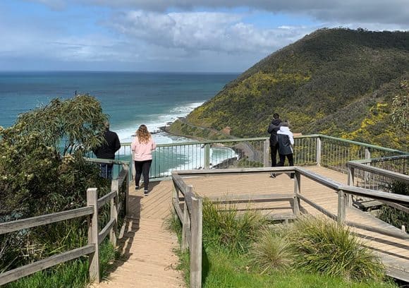 Teddy's Lookout - Otways National Park - visiting the Surf Coast - beautiful lookout on day trips from Torquay - book your airbnb holiday accommodation