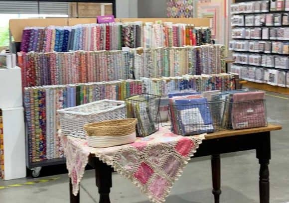 Amitie Textiles Cafe - beautiful peaceful environment to look at all patchwork quilts whilst sipping your coffee
